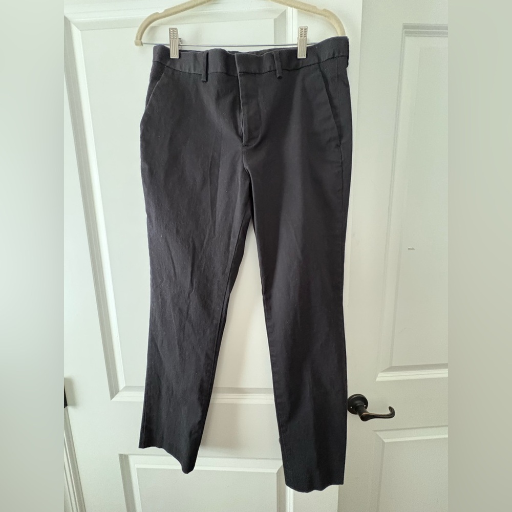 Express Mens 30x30 Slim Fit Black Dress Pants